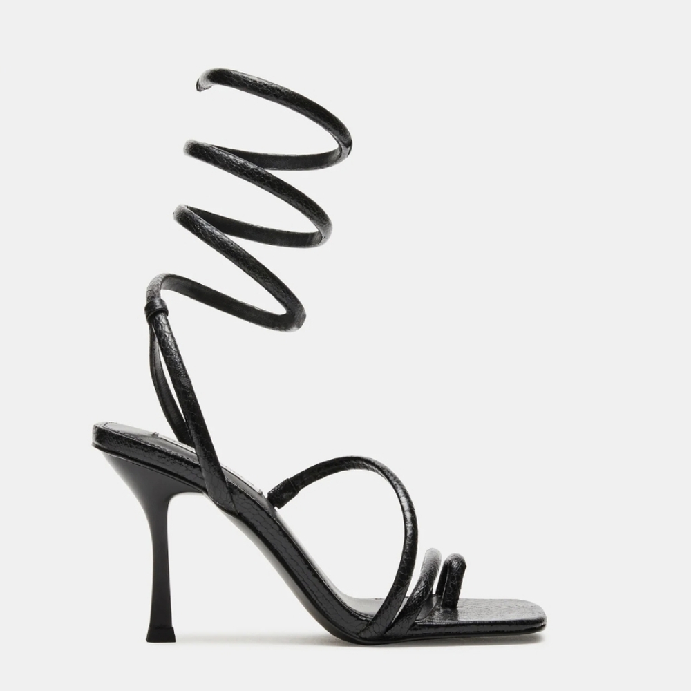 STEVE MADDEN ANKLE STRAP SANDAL HEEL